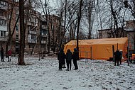 Kiew im Winter
