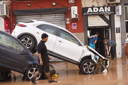 Hochwasser Spanien